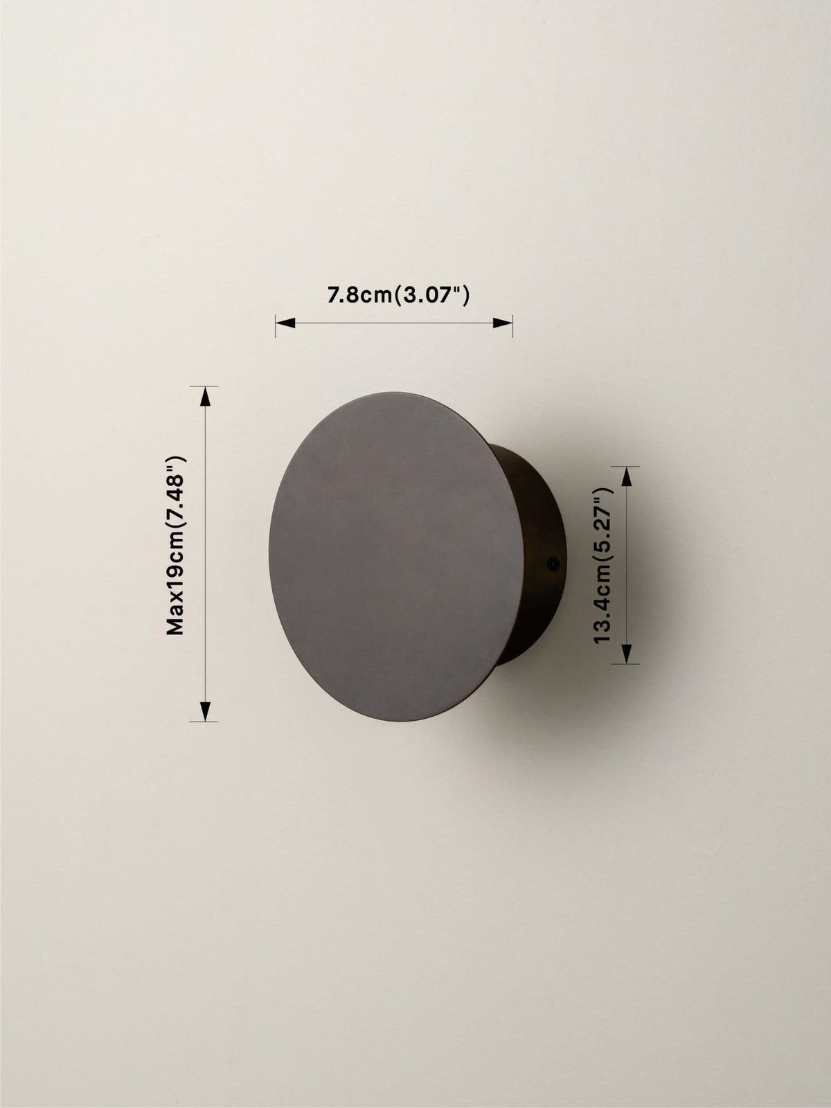 Santi - Wall Light In Bronze Colour