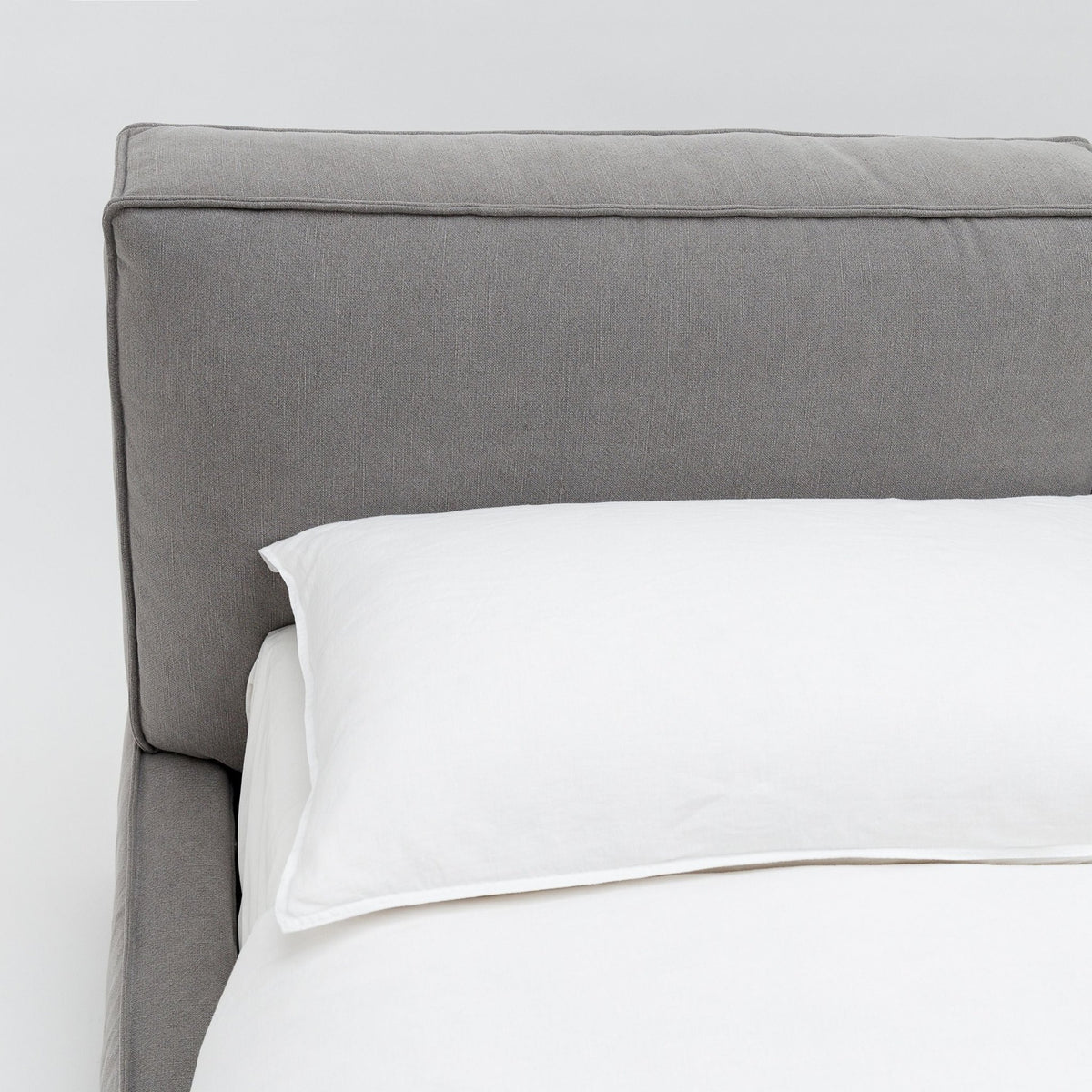 Santorini Standard Bed - Grey - Beds Loom Collection Loom Collection Dubai