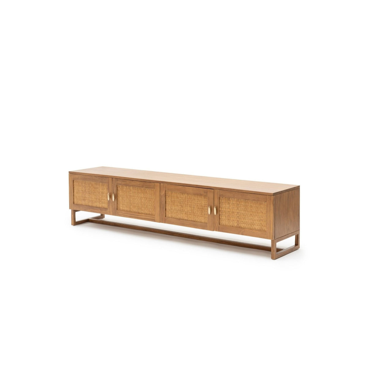 Sato Entertainment Unit - Brown - TV and Entertainment Units Loom Collection Loom Collection Dubai