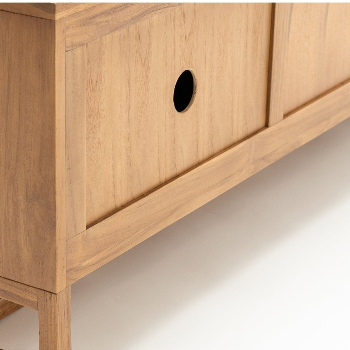 Sato Entertainment Unit - Brown - TV and Entertainment Units Loom Collection Loom Collection Dubai