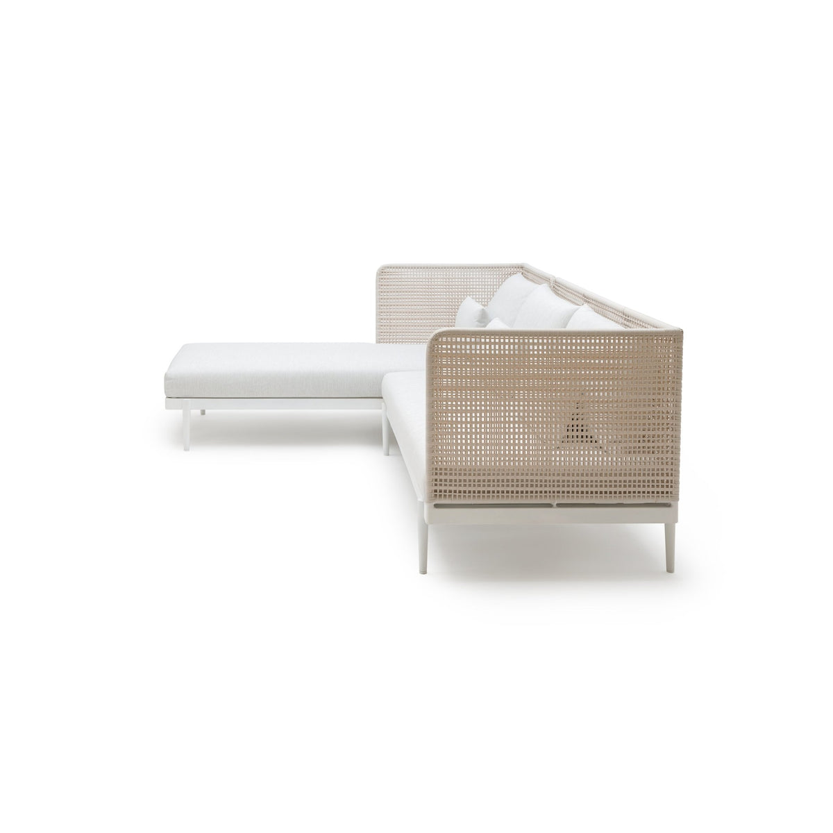 Seville Sofa - Stonewhite & Chalk
