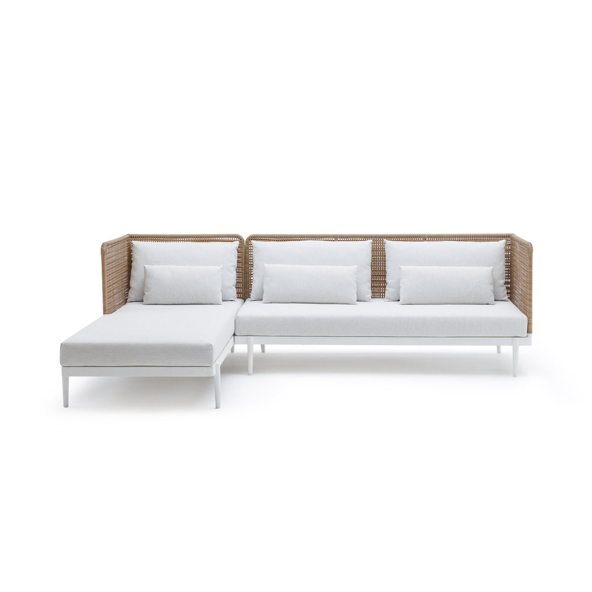 Seville Sofa - Stonewhite & Natural