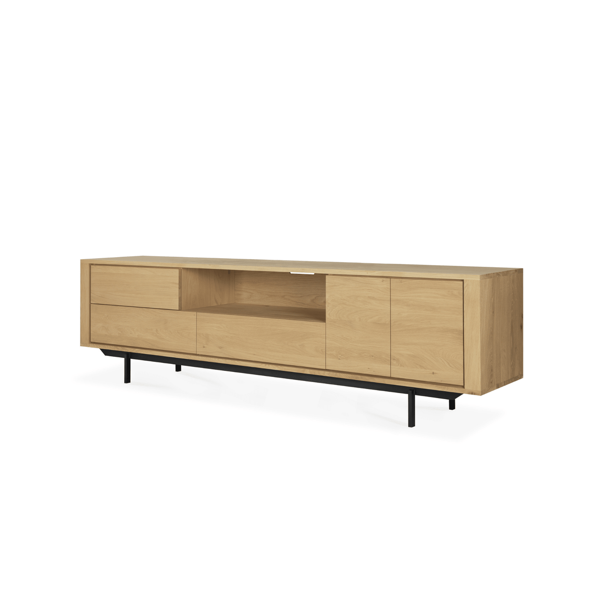 Shadow TV Cupboard - Oak - Ethnicraft Loom Collection Dubai