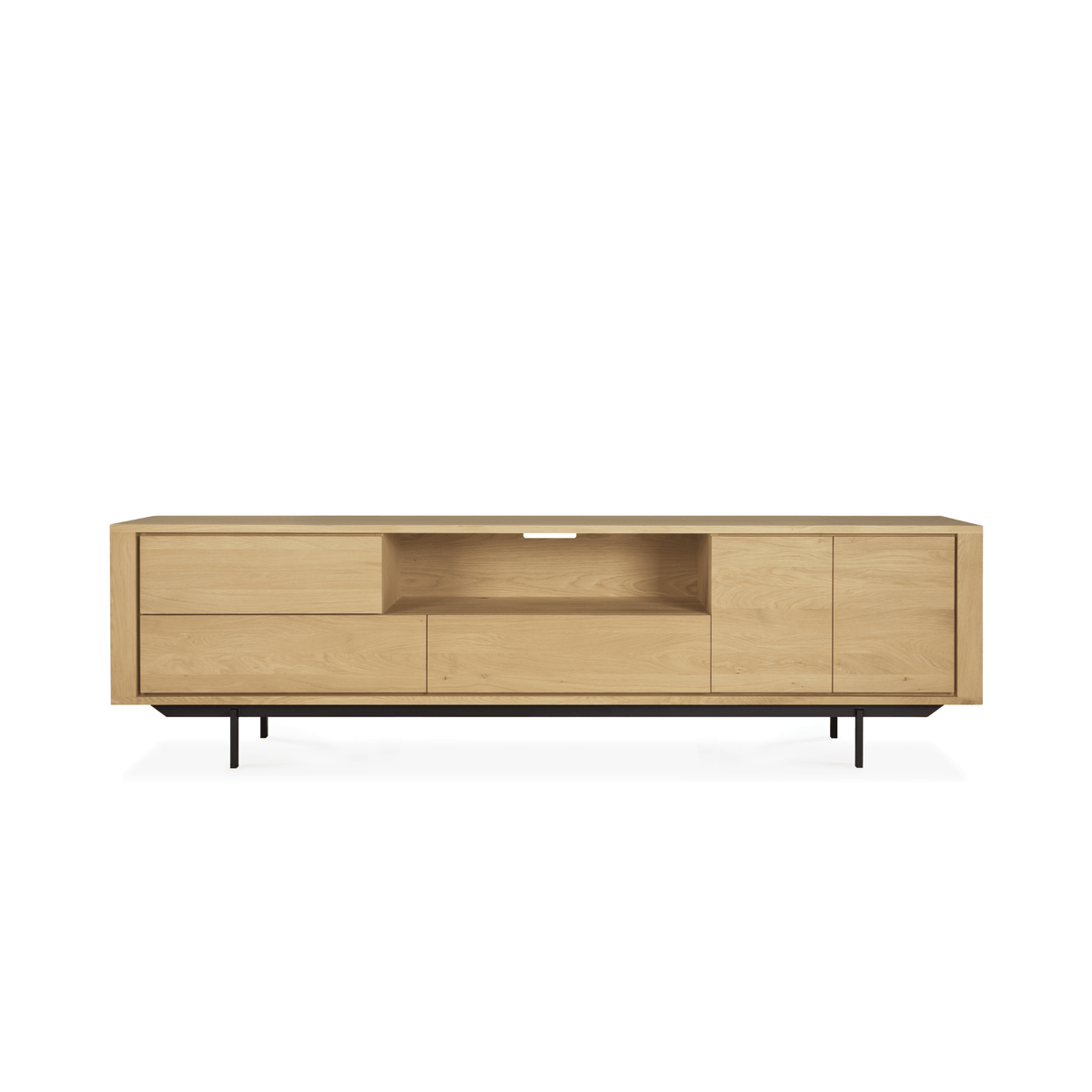 Shadow TV Cupboard - Oak - Ethnicraft Loom Collection Dubai