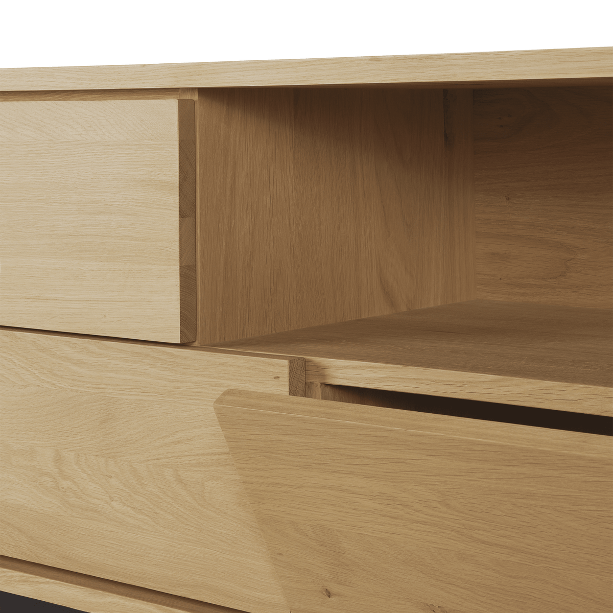 Shadow TV Cupboard - Oak - Ethnicraft Loom Collection Dubai