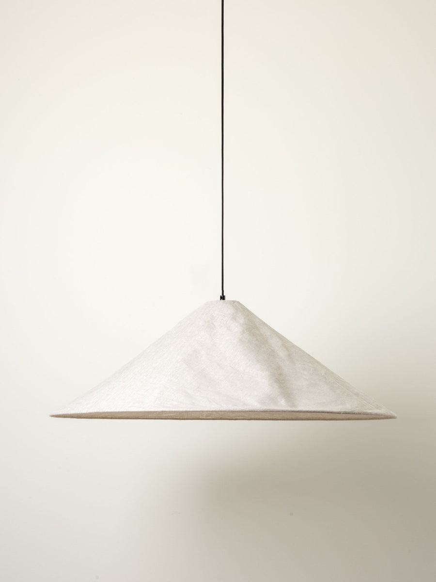 Siya - Collapsible Oversized Linen Pendant - Loom Collection