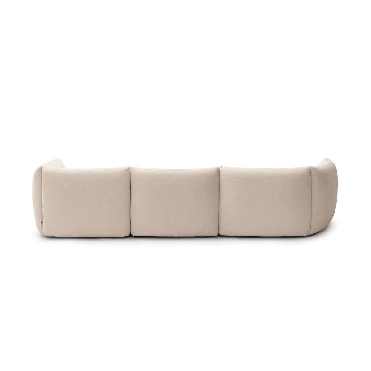Slipper Lounge Closed Sofa - Bleached Sand - Sofa Natadora Loom Collection Dubai