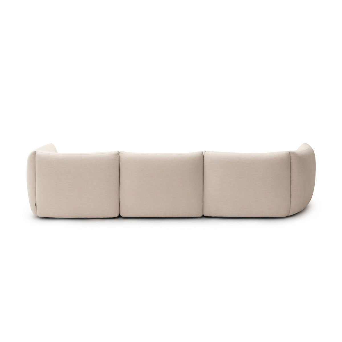 Slipper Lounge Closed Sofa - Bleached Sand - Sofa Natadora Loom Collection Dubai