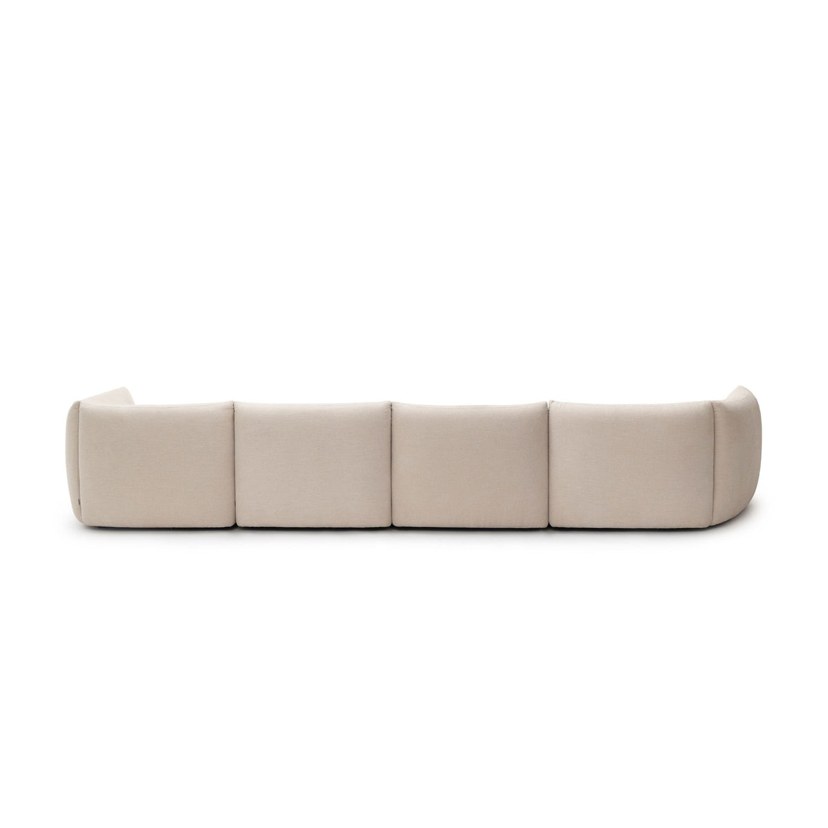 Slipper Modular Sofa - Bleached Sand - Sofa Natadora Loom Collection Dubai