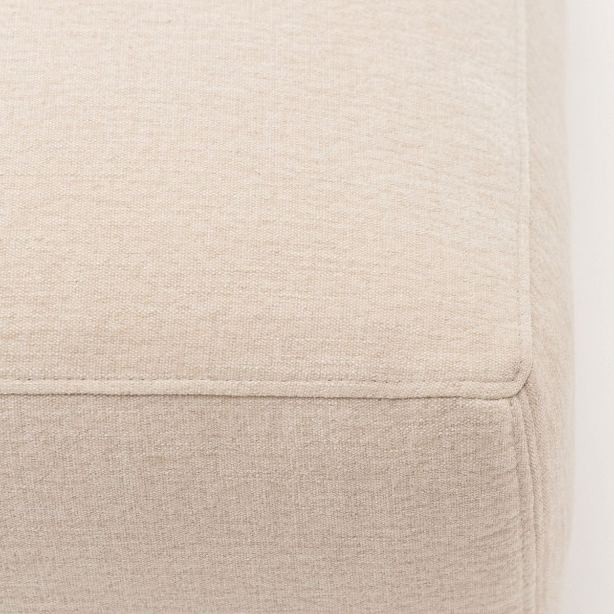 Slipper Ottoman - Bleached Sand - Ottomans Natadora Loom Collection Dubai