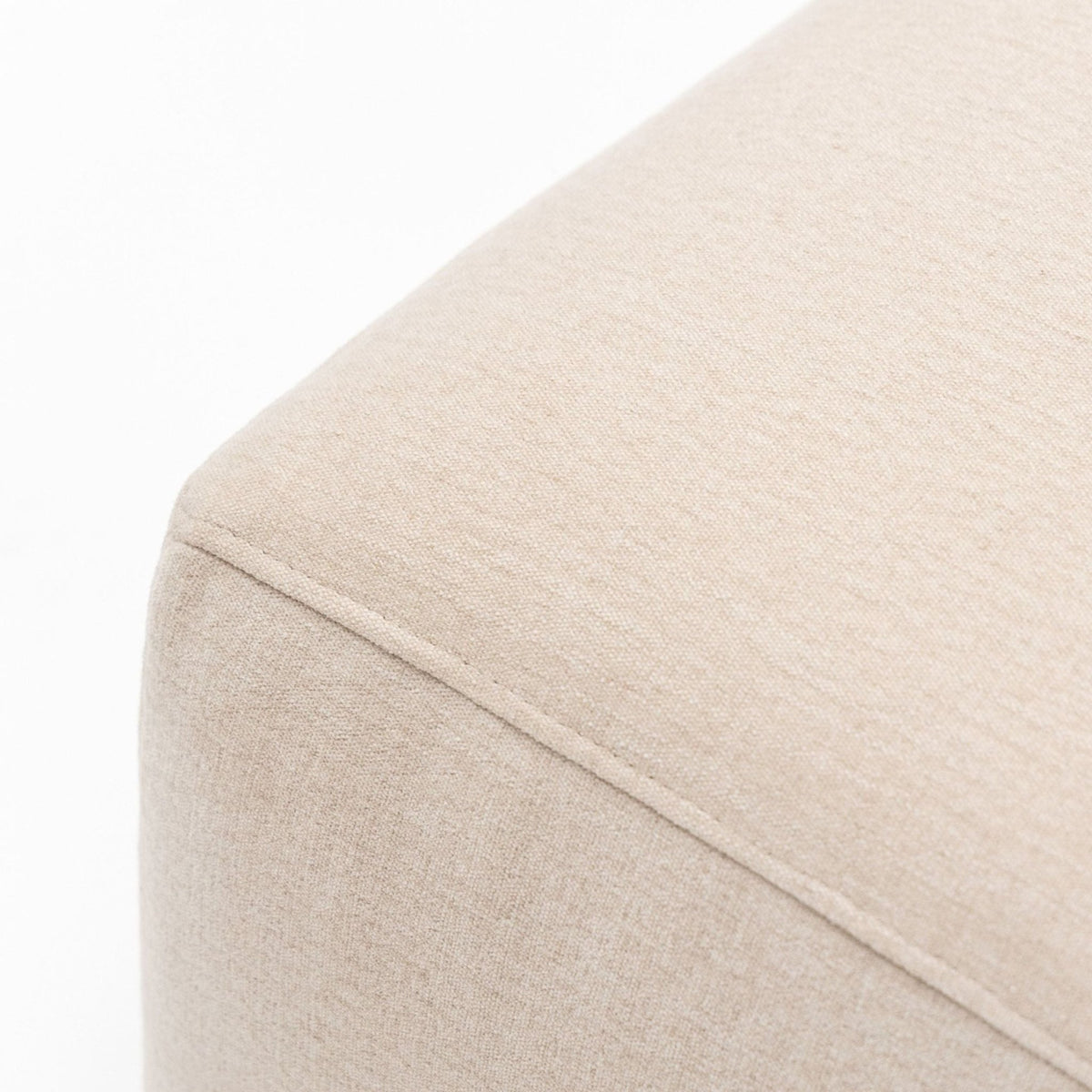 Slipper Ottoman - Bleached Sand - Ottomans Natadora Loom Collection Dubai