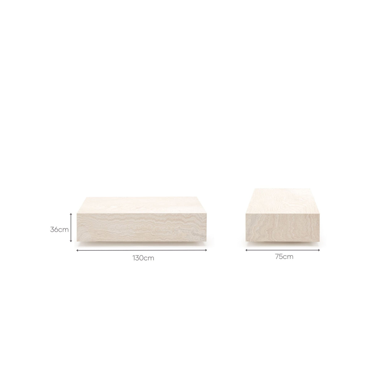 Soho Rectangular Coffee Table - Coffee Tables Loom Collection Loom Collection Dubai