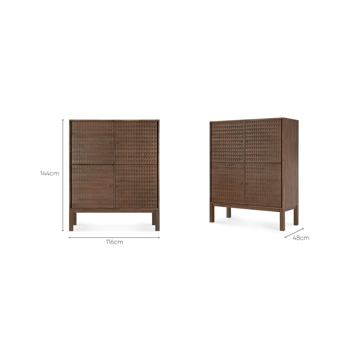 Sono Cupboard - Buffets & Sideboards Ethnicraft Loom Collection Dubai
