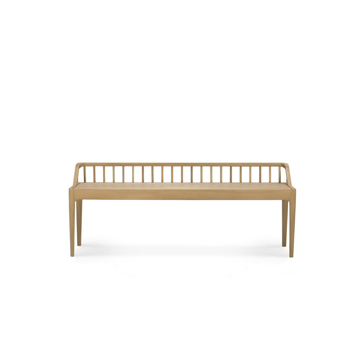 Spindle Bench - Oak
