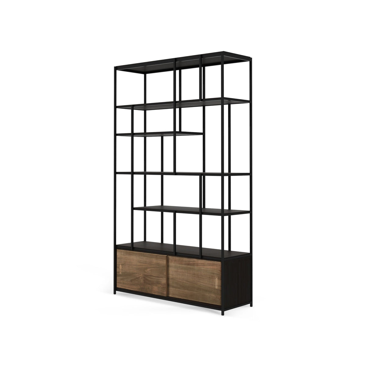 Studio Rack - Teak - Shelving Ethnicraft Loom Collection Dubai