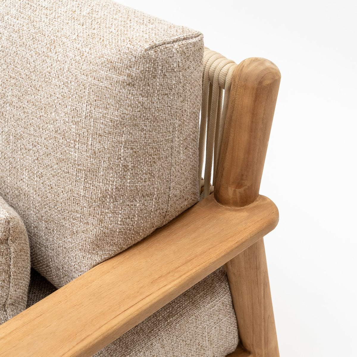 Tahiti 3 Seater Sofa - Almond