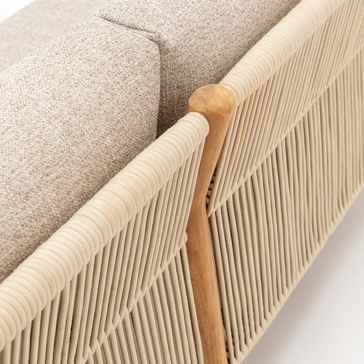 Tahiti 3 Seater Sofa - Almond