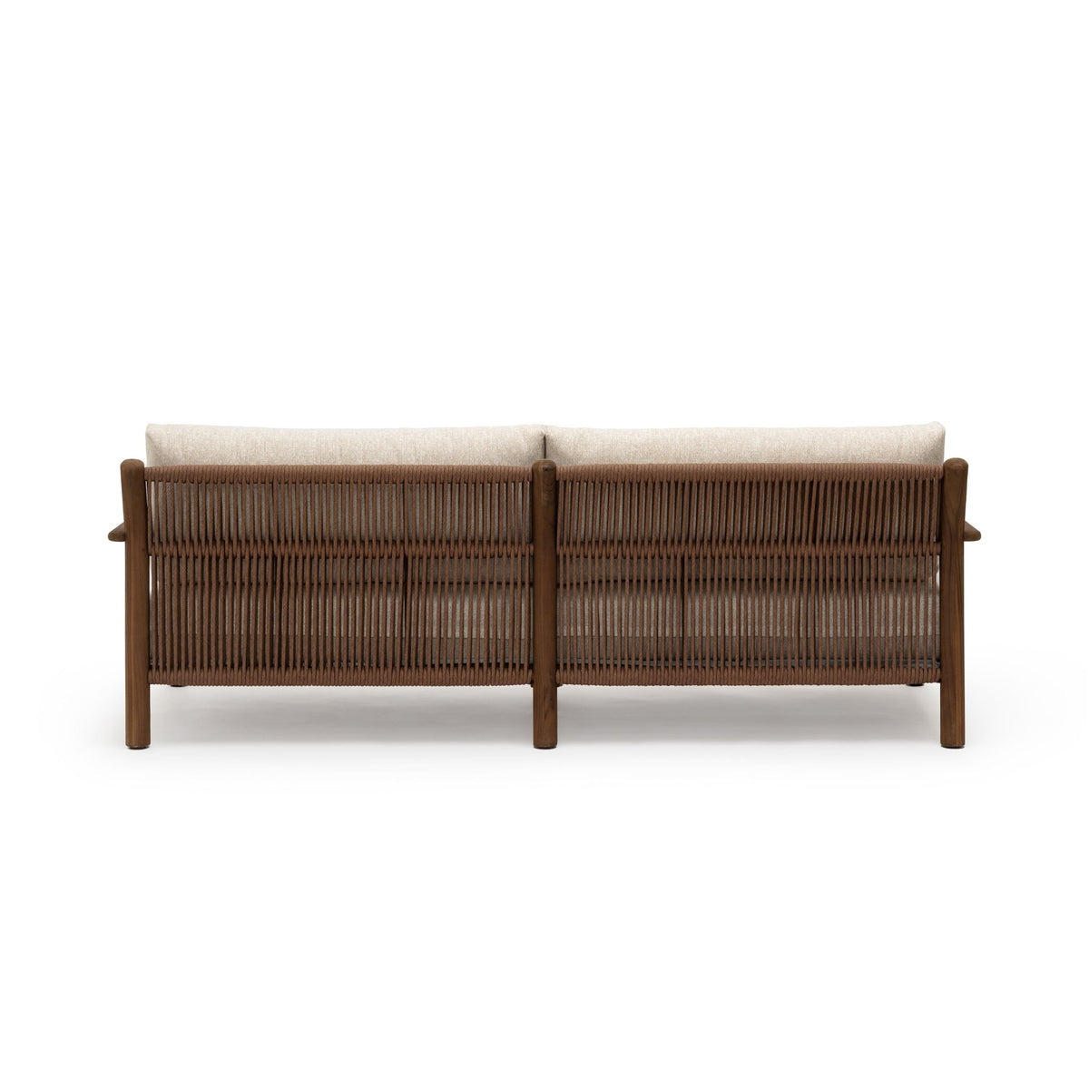 Tahiti 3 Seater Sofa - Angora - Outdoor Sofas Loom Collection Loom Collection Dubai