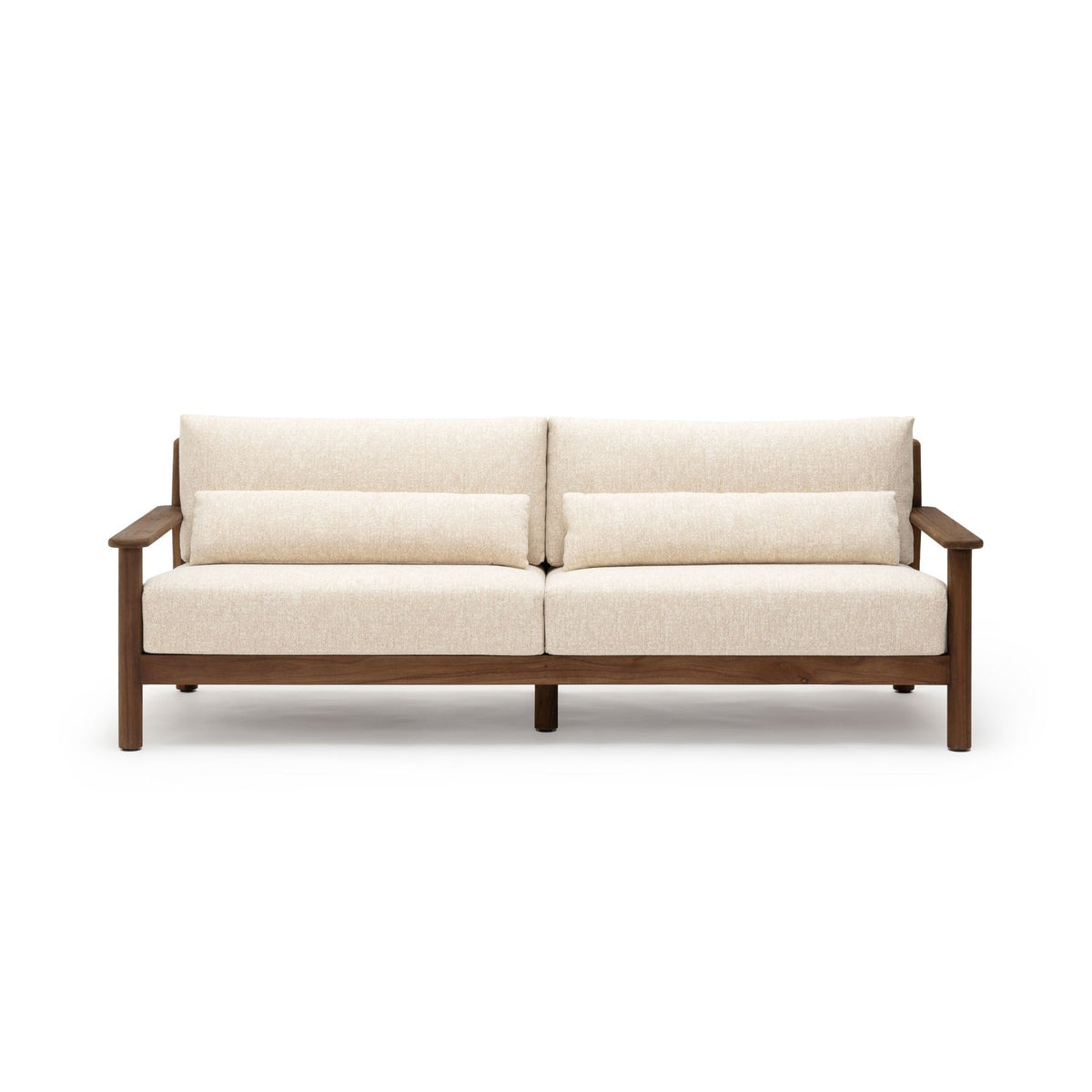Tahiti 3 Seater Sofa - Angora - Outdoor Sofas Loom Collection Loom Collection Dubai