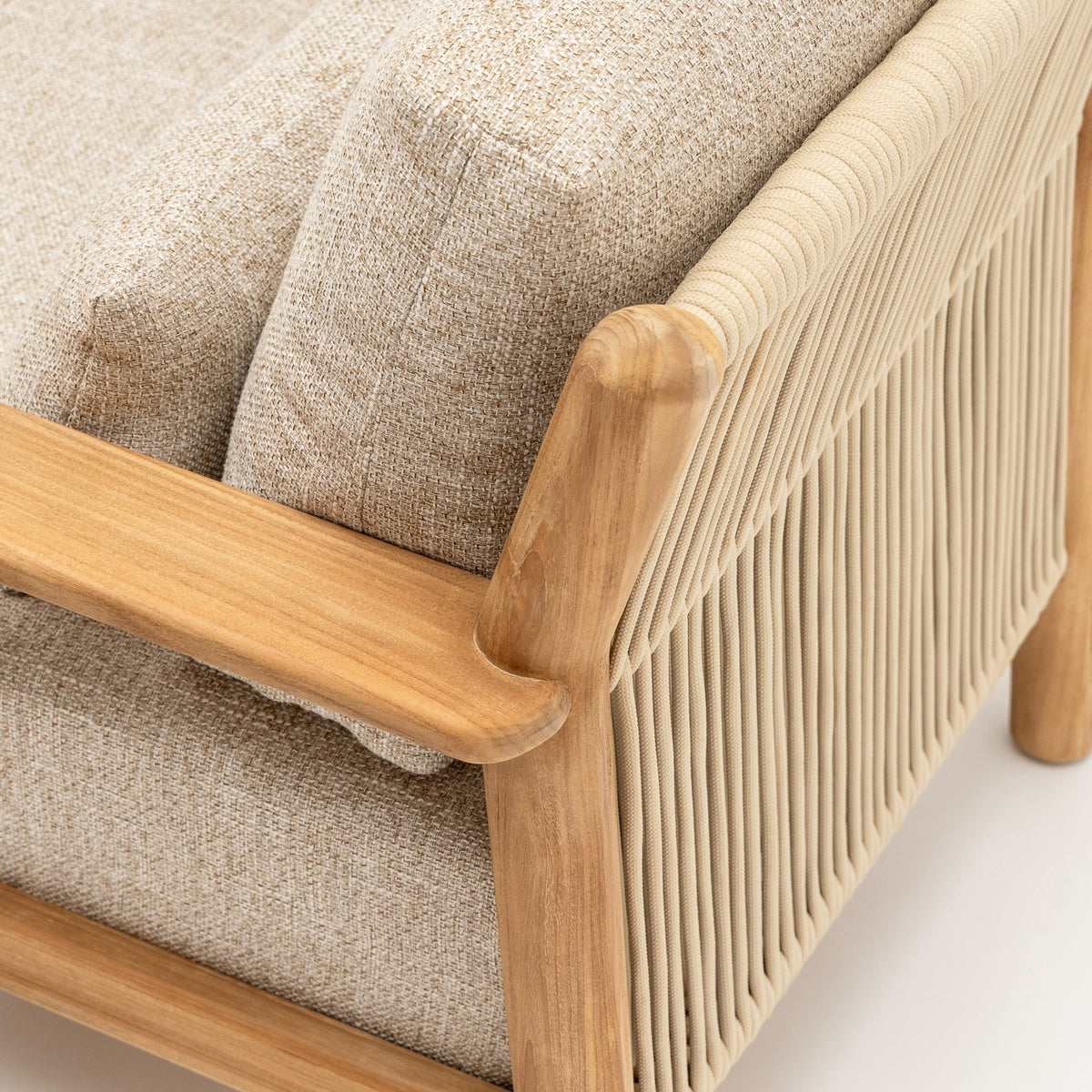 Tahiti - Lounge Chair - Almond