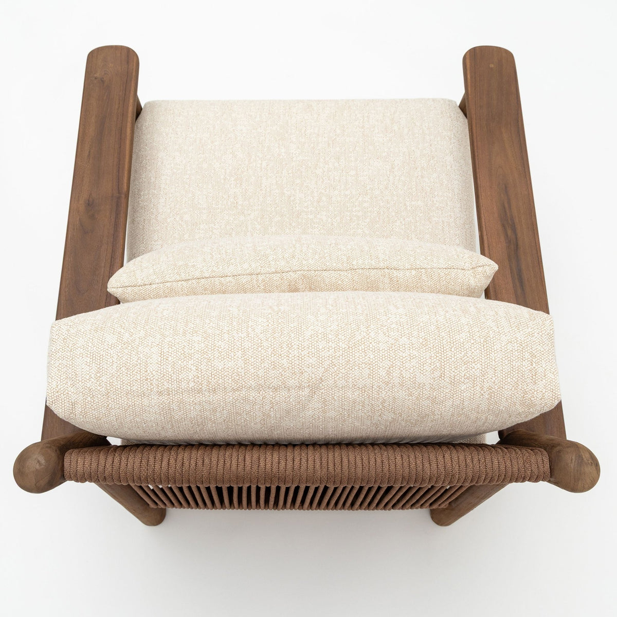 Tahiti - Lounge Chair - Angora - Outdoor Occasional Chairs Loom Collection Loom Collection Dubai