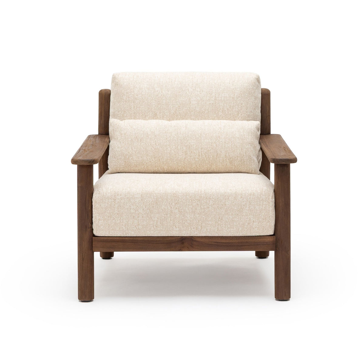 Tahiti - Lounge Chair - Angora - Outdoor Occasional Chairs Loom Collection Loom Collection Dubai