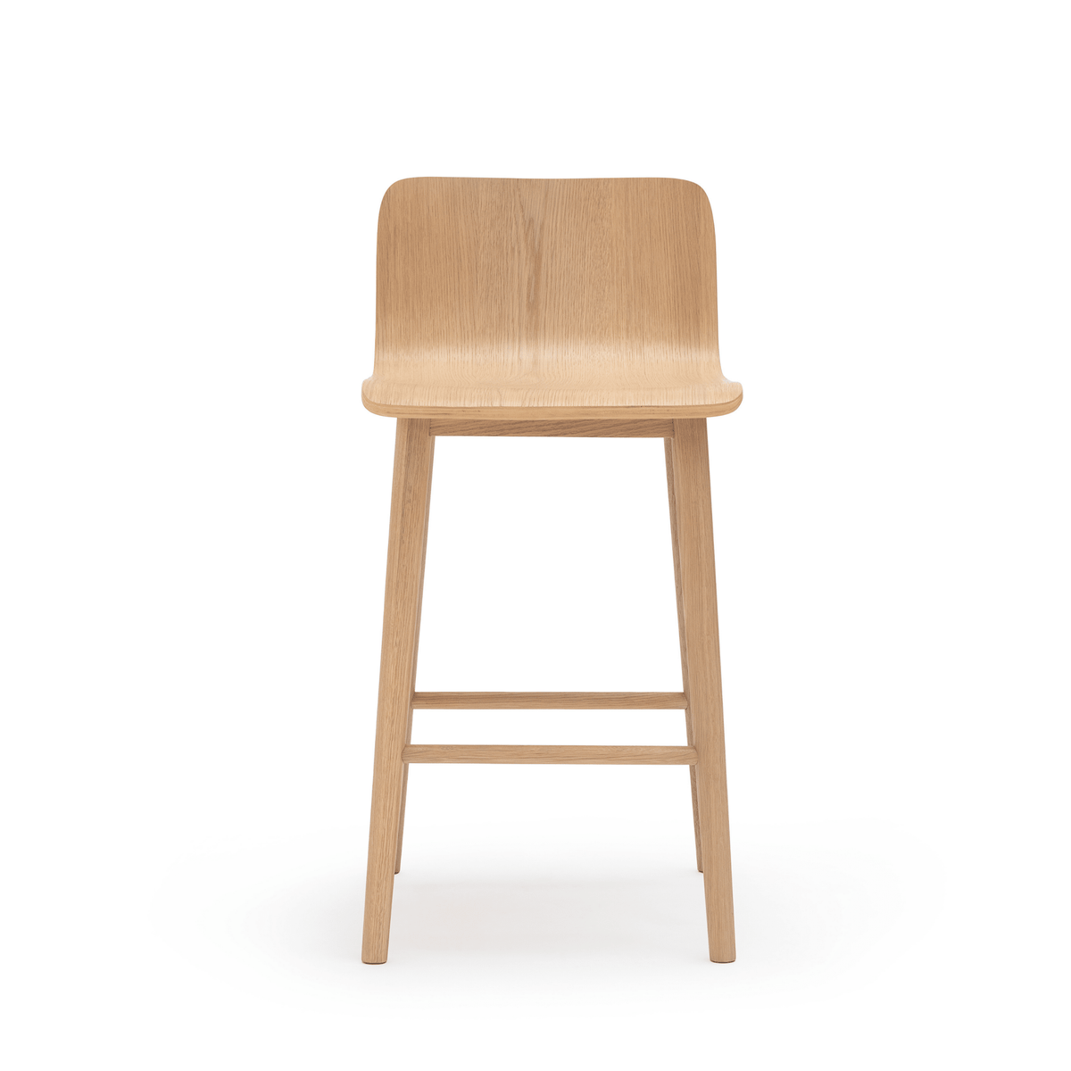 Tami Counter Stool - Blonde Oak - Bar & Counter Stools Tolv Loom Collection Dubai