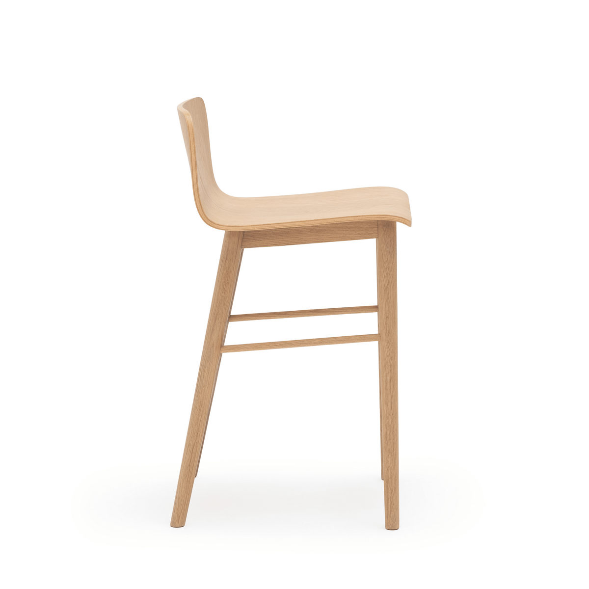 Tami Counter Stool - Blonde Oak - Bar & Counter Stools Tolv Loom Collection Dubai