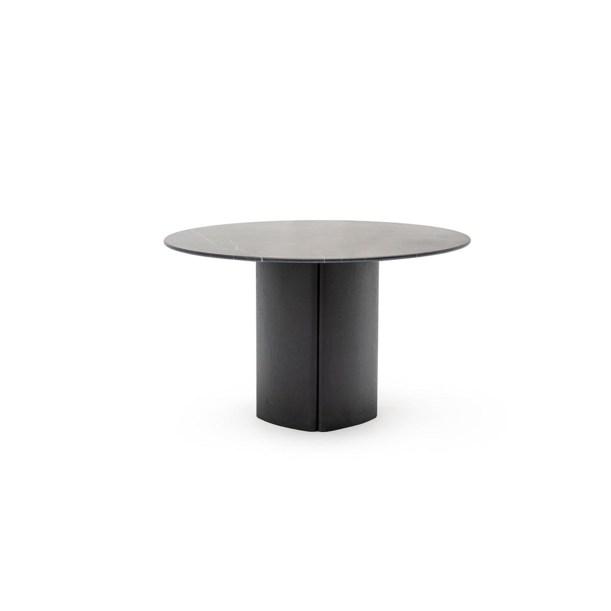 Tathra 125 Table - Black Oak & Nero Marquina