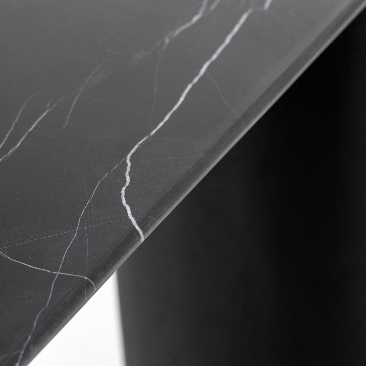 Tathra Console - Black Oak & Nero Marquina