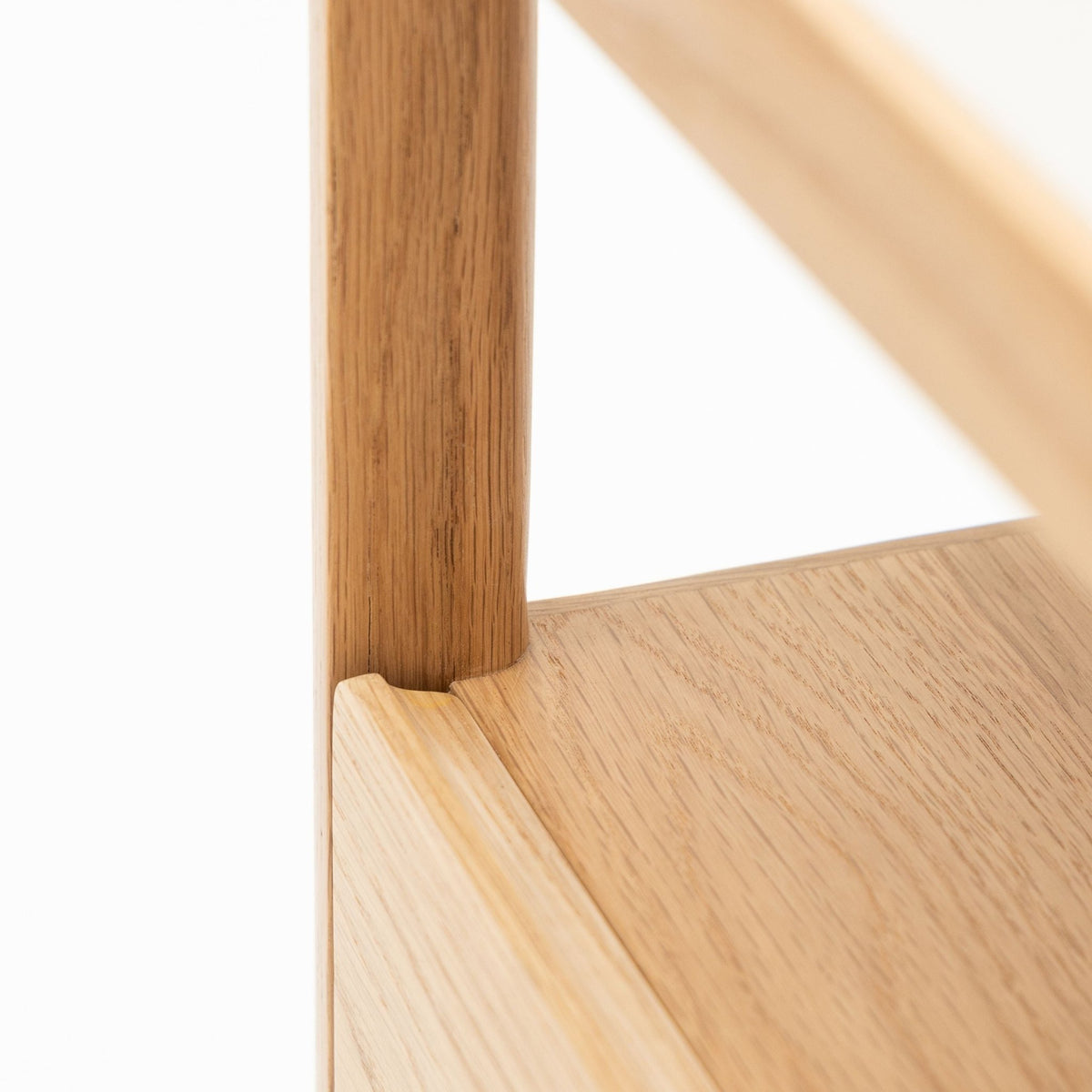 Theo Nightstand 45 - Light Oak & Sintered Stone - Nightstands Tolv Loom Collection Dubai