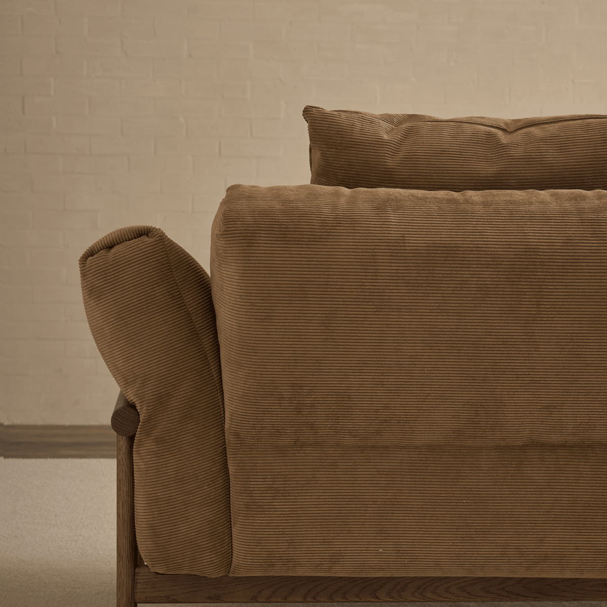 Timm Sofa - Espresso Oak & Redford - Sofas Tolv Loom Collection Dubai