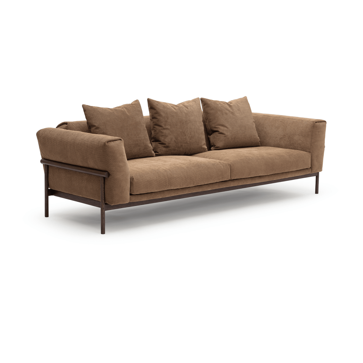 Timm Sofa - Espresso Oak & Redford - Sofas Tolv Loom Collection Dubai