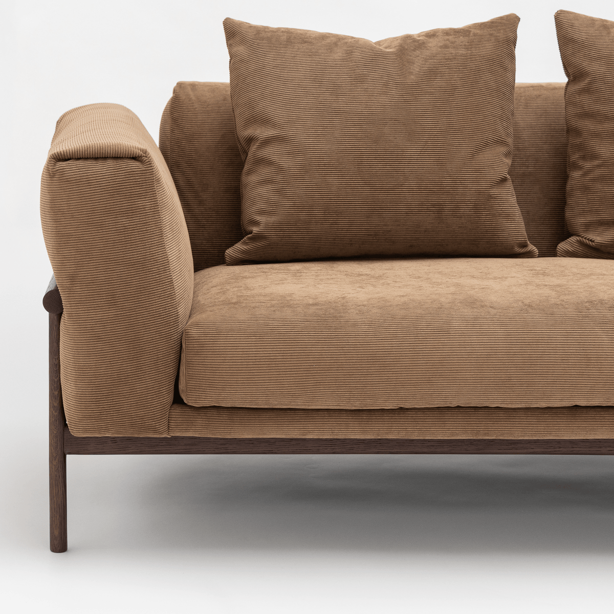 Timm Sofa - Espresso Oak & Redford - Sofas Tolv Loom Collection Dubai