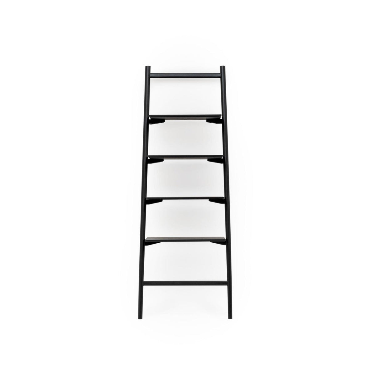 Tosta Leaning Shelf - Black Oak - Shelving Tolv Loom Collection Dubai