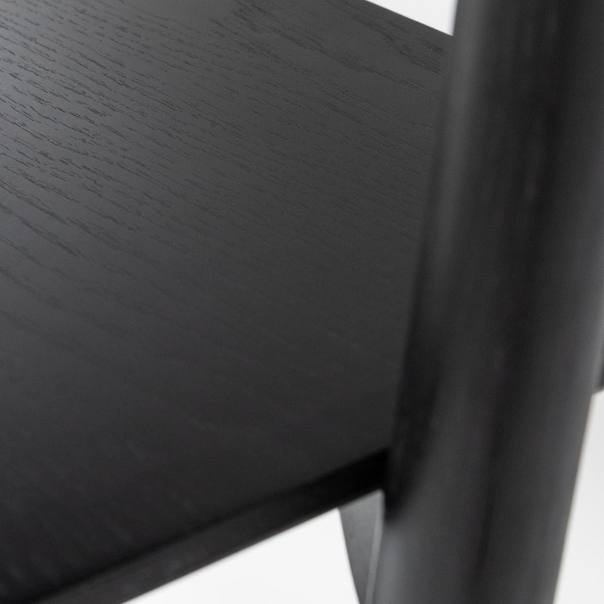 Tosta Leaning Shelf - Black Oak - Shelving Tolv Loom Collection Dubai