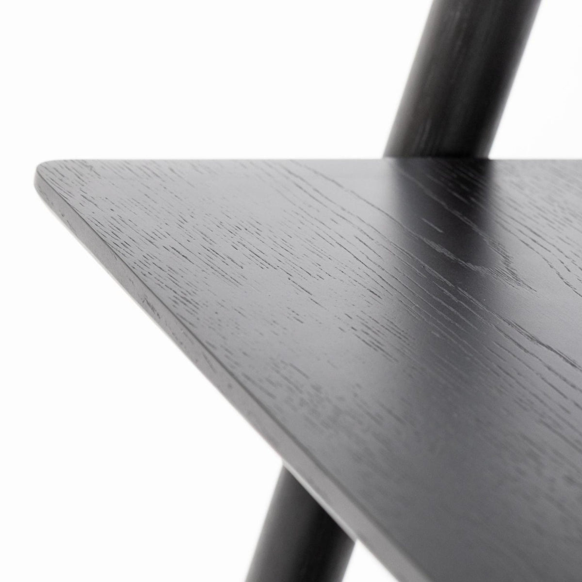 Tosta Leaning Shelf - Black Oak - Shelving Tolv Loom Collection Dubai