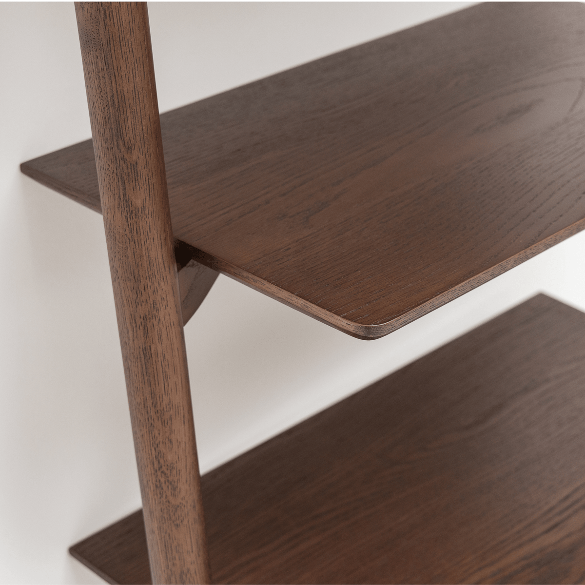 Tosta Leaning Shelf - Espresso Oak - Shelving Tolv Loom Collection Dubai