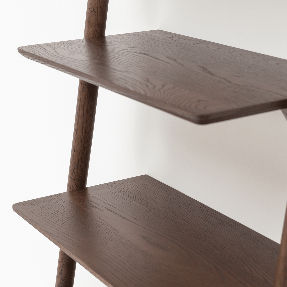 Tosta Leaning Shelf - Espresso Oak - Shelving Tolv Loom Collection Dubai
