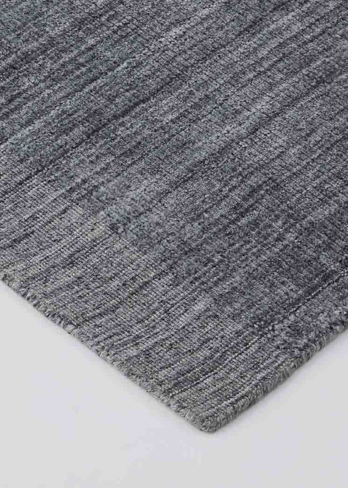 Travertine Rug - Pewter