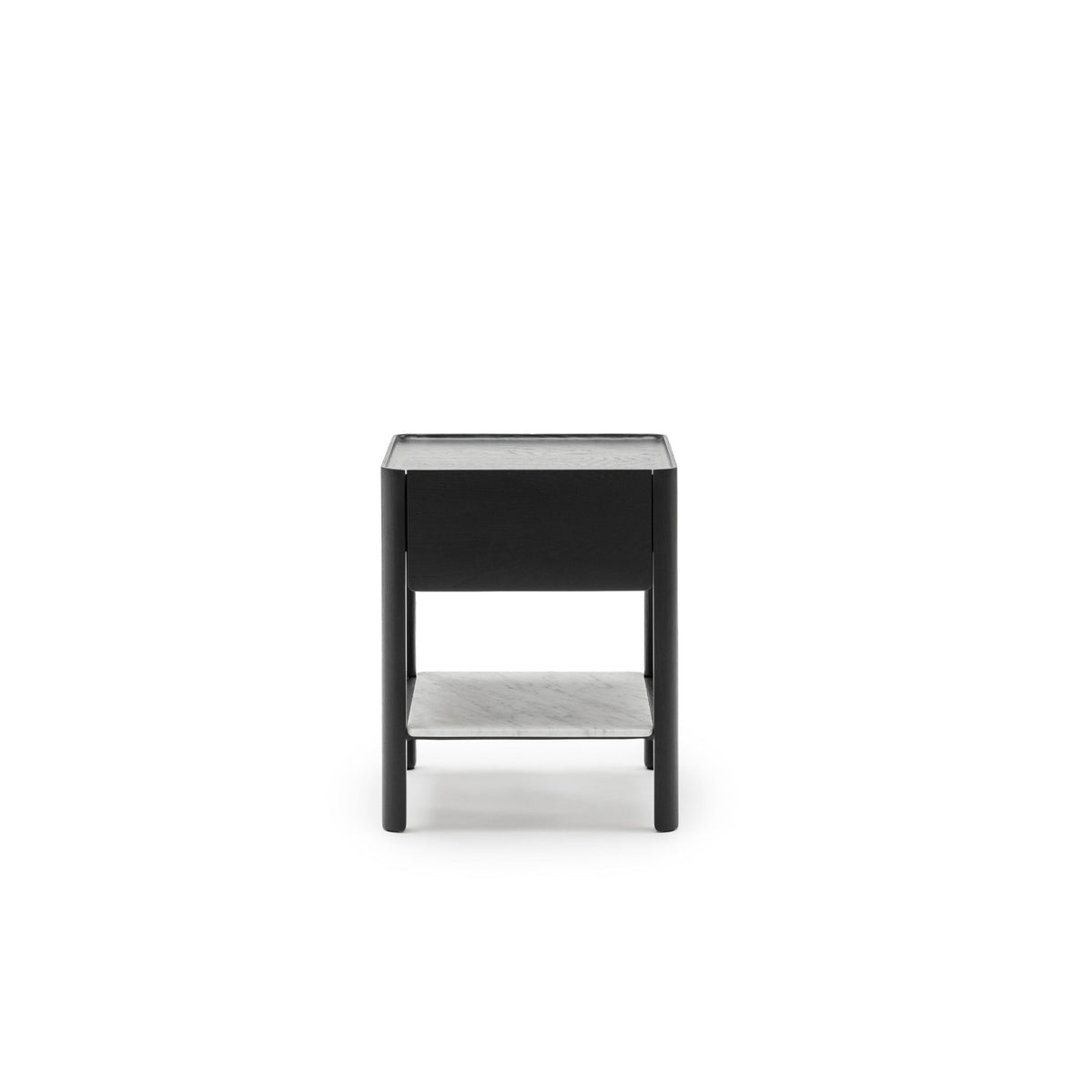 Tye Nightstand 45 - Black Oak & Bianca Carrara - Nightstands Tolv Loom Collection Dubai