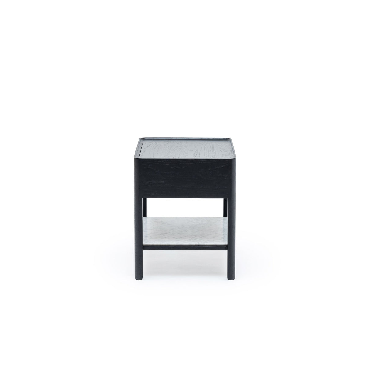 Tye Nightstand 60 - Black Oak & Bianca Carrara - Nightstands Tolv Loom Collection Dubai