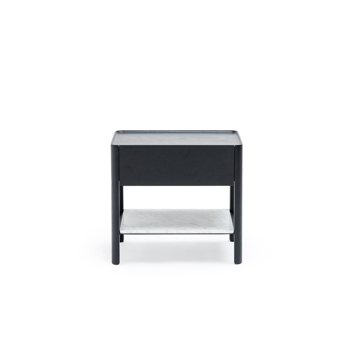 Tye Nightstand 60 - Black Oak & Bianca Carrara - Nightstands Tolv Loom Collection Dubai
