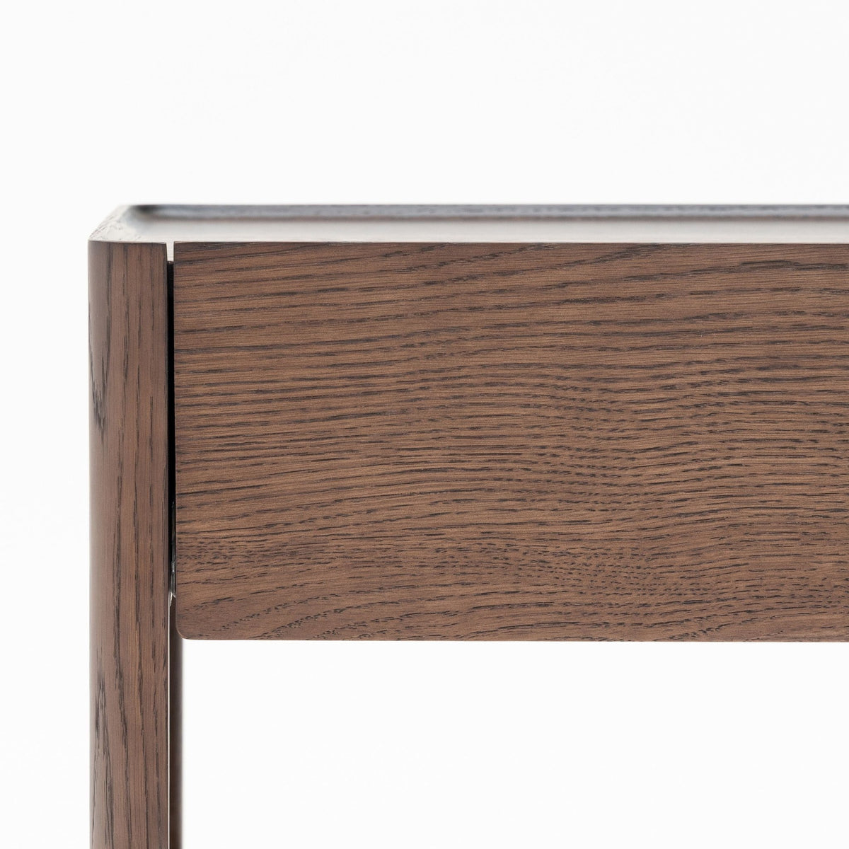 Tye Nightstand 60 - Espresso Oak & Travertine - Nightstands Tolv Loom Collection Dubai