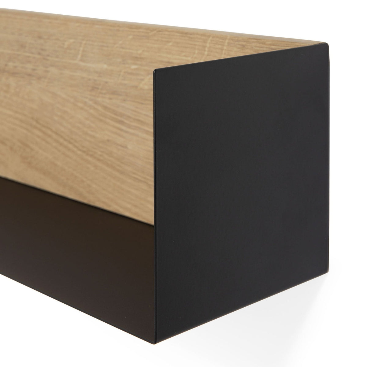 U Shelf - Black - Shelving Ethnicraft Loom Collection Dubai