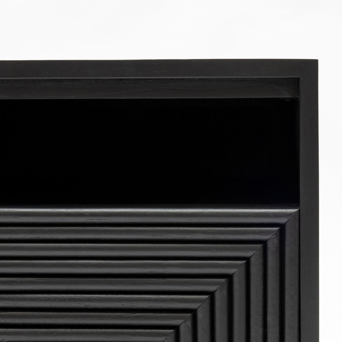 Verona Bedside Table - Black - Nightstands Loom Collection Loom Collection Dubai