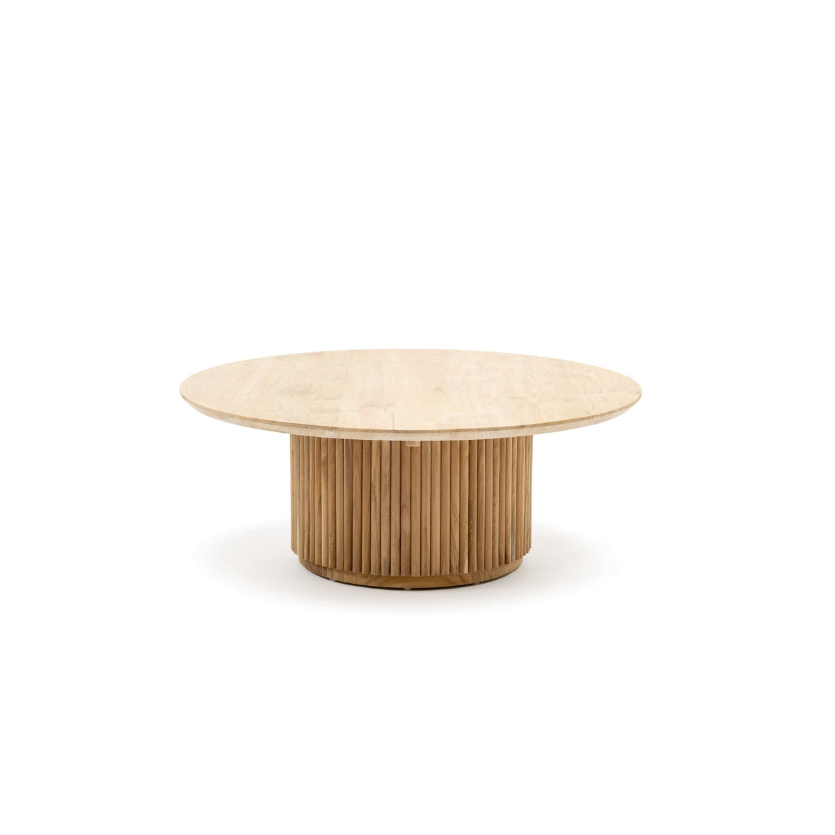 Verona Round Coffee Table - Natural - Coffee Tables Loom Collection Loom Collection Dubai