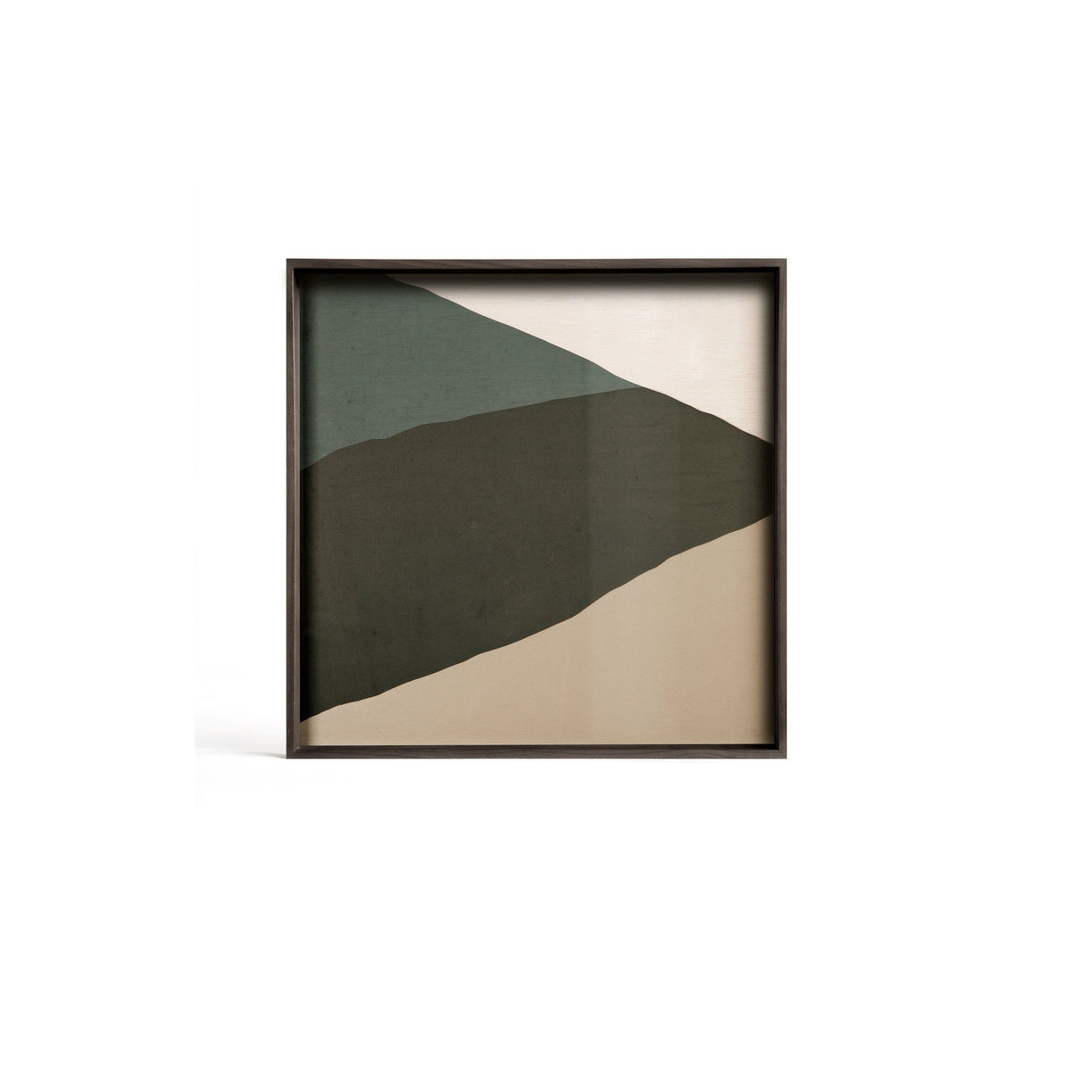 Wabi Sabi Square Glass Tray - Blue