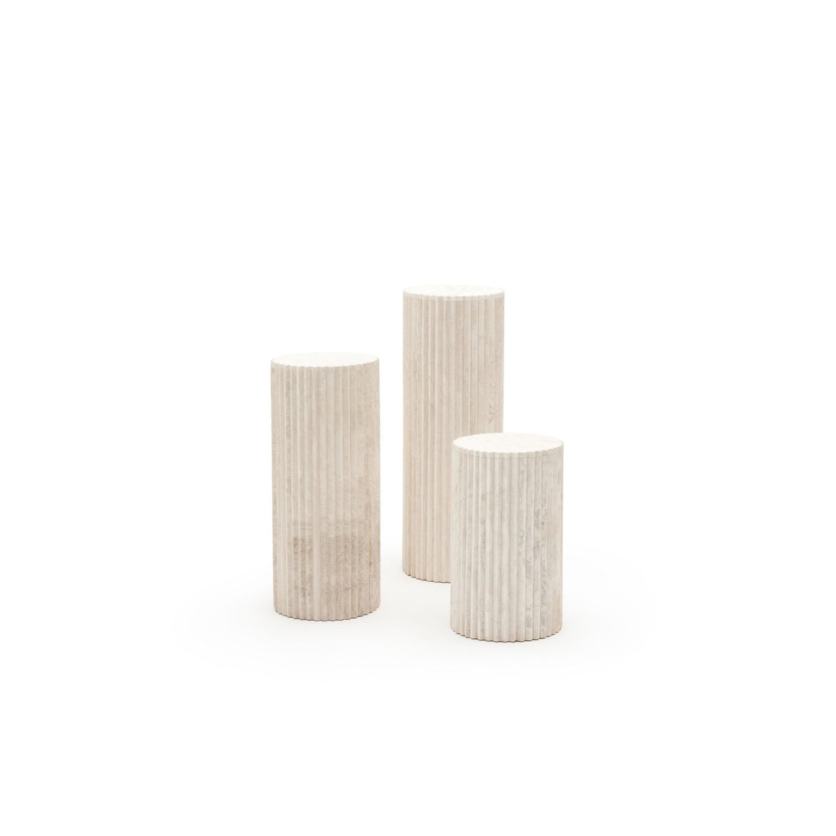 Wave Pedestal Low - Pedestals Loom Collection Loom Collection Dubai