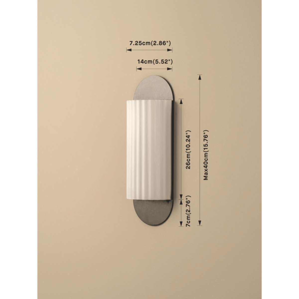 Wilcote Bronze Wall Light - Wall Lights Lights&Lamps Loom Collection Dubai